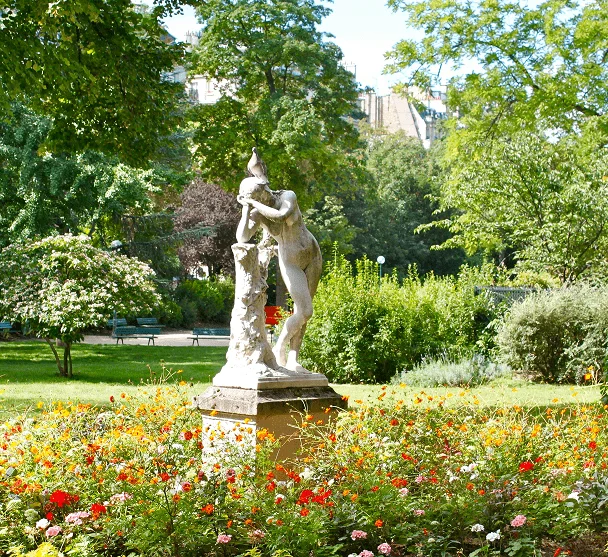 photo paysage de parc martin luther king à batignolles