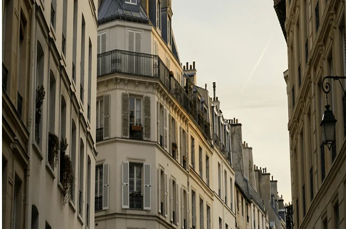 Photo libre droit de rue dans le quartier des batignolles couverture