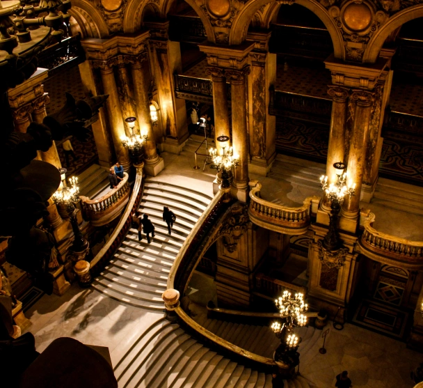 grand escalier paris opera palais garnier opera ballet
